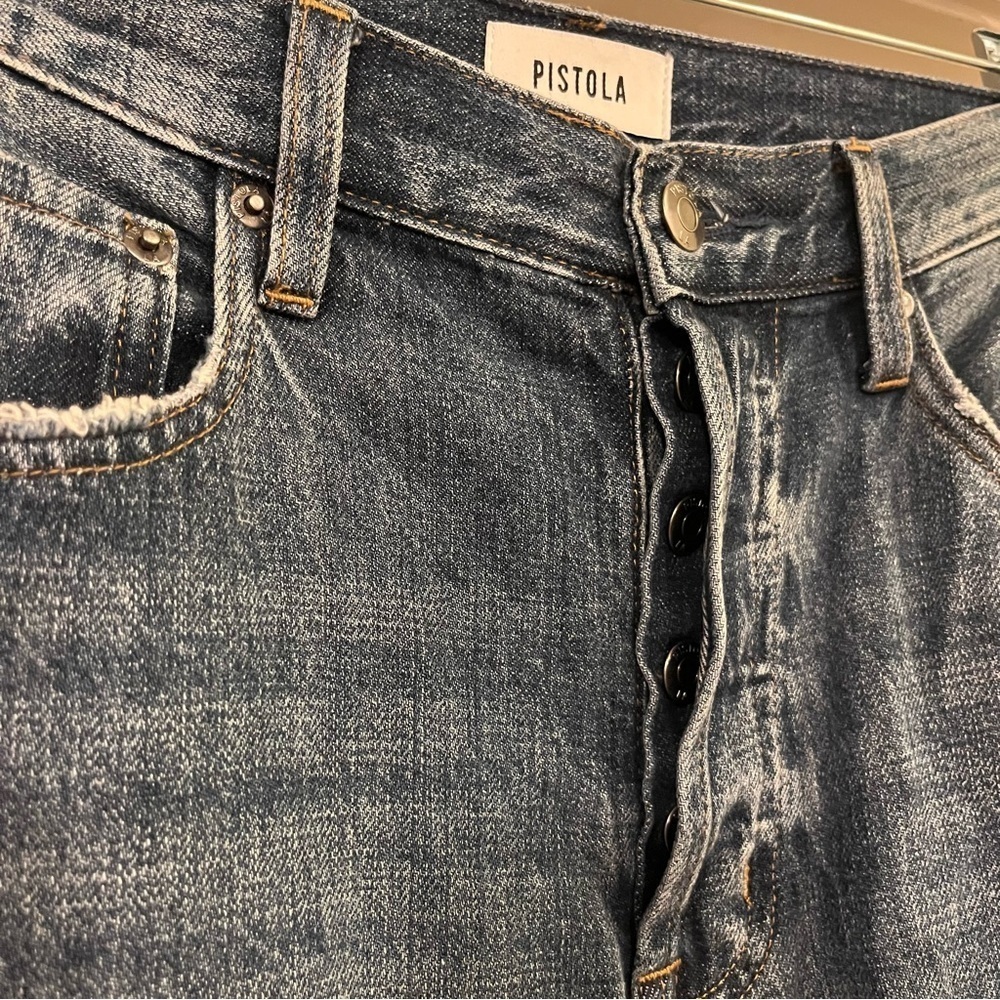 Pistola Charlie High Rise Straight Leg
Jeans Size 29 No Stretch - Picture 5 of 12